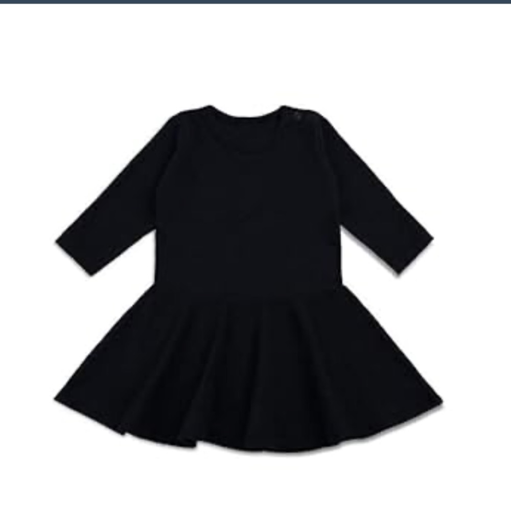 Toddler black dress